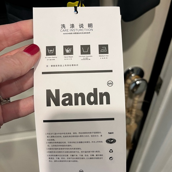 Men’s NANDN snowboard hoodie / Medium - NWT - Picture 6 of 14